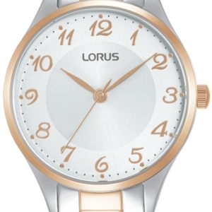 Lorus Damklocka RG272VX9 Classic Vit/Roséguldstonat stål Ø32 mm