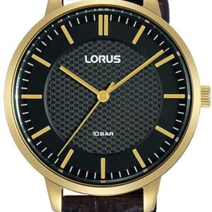 Lorus Damklocka RG276TX9 Classic Svart/Läder Ø34 mm