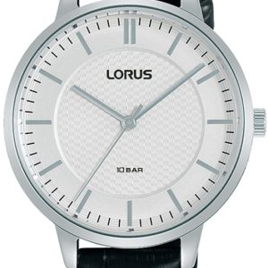 Lorus Damklocka RG277TX9 Classic Silverfärgad/Läder Ø34 mm