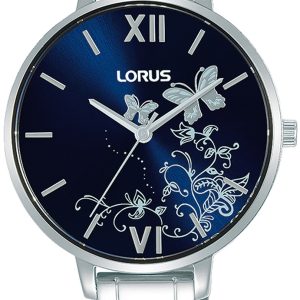 Lorus Damklocka RG299SX9 Ladies Blå/Stål Ø34 mm