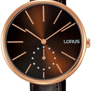 Lorus Damklocka RN424AX9 Brun/Läder Ø38 mm