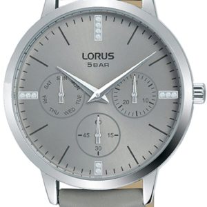 Lorus Damklocka RP635DX9 Classic Grå/Läder Ø36 mm