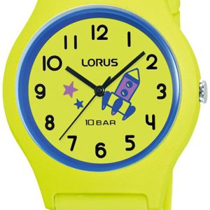 Lorus Damklocka RRX47HX9 Kids Grön/Gummi Ø34 mm