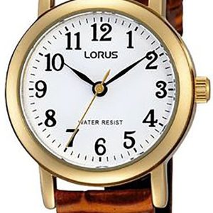 Lorus Damklocka RRX98GX9 Ladies Vit/Läder Ø26 mm