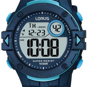 Lorus Herrklocka R2325PX9 Digital Grå/Gummi Ø40 mm