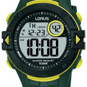 Lorus Herrklocka R2327PX9 Digital Grå/Gummi Ø40 mm