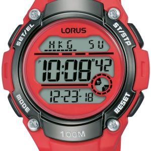 Lorus Herrklocka R2343MX9 Sports Röd/Plast Ø46 mm