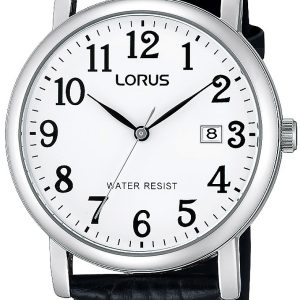 Lorus Herrklocka RG835CX5 Classic Vit/Läder Ø38 mm