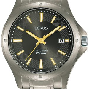 Lorus Herrklocka RG867CX9 Classic Svart/Titan Ø37 mm