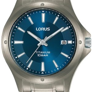 Lorus Herrklocka RG871CX9 Classic Blå/Titan Ø37 mm