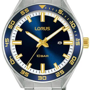 Lorus Herrklocka RH933NX9 Classic Blå/Stål Ø44 mm