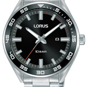 Lorus Herrklocka RH935NX9 Sports Svart/Stål Ø44 mm