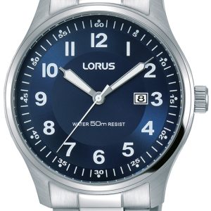 Lorus Herrklocka RH937HX9 Classic Blå/Stål Ø42 mm