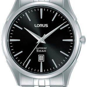 Lorus Herrklocka RH945NX9 Classic Svart/Stål Ø42 mm