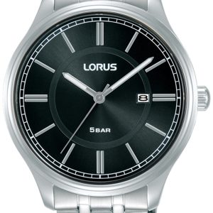 Lorus Herrklocka RH947PX9 Classic Svart/Stål Ø42 mm