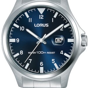 Lorus Herrklocka RH963KX9 Classic Blå/Stål Ø42 mm