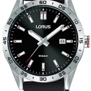 Lorus Herrklocka RH965NX9 Classic Svart/Gummi Ø40 mm