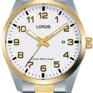 Lorus Herrklocka RH972JX9 Classic Vit/Stål Ø39 mm