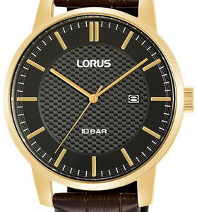 Lorus Herrklocka RH980NX9 Classic Svart/Läder Ø42 mm