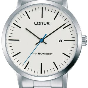 Lorus Herrklocka RH991JX9 Classic Vit/Stål Ø40 mm