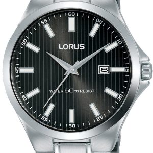 Lorus Herrklocka RH991KX9 Classic Svart/Stål Ø40 mm