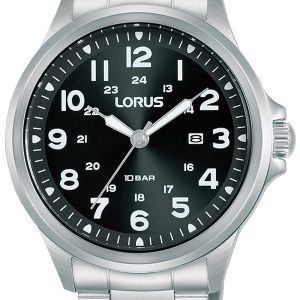 Lorus Herrklocka RH991NX9 Classic Svart/Stål Ø44 mm