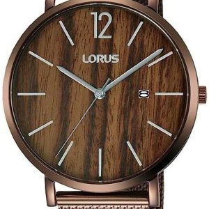 Lorus Herrklocka RH993MX9 Dress Brun/Stål Ø42 mm