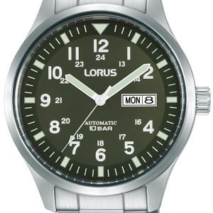 Lorus Herrklocka RL407BX9 Classic Grön/Stål Ø42 mm