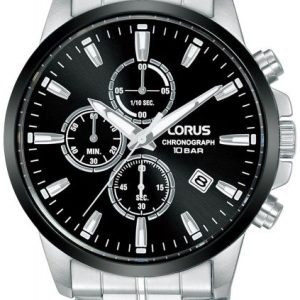 Lorus Herrklocka RM385HX9 Sport Svart/Stål Ø42 mm