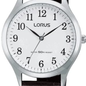 Lorus Herrklocka RRS07VX5 Vit/Läder Ø37 mm