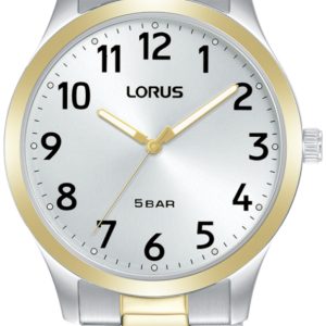 Lorus Herrklocka RRX98HX9 Classic Silverfärgad/Gulguldtonat stål