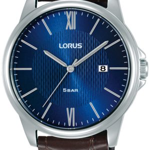 Lorus Herrklocka RS939DX9 Classic Blå/Läder Ø43 mm