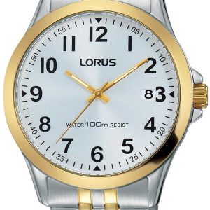 Lorus Herrklocka RS972CX9 Classic Vit/Stål Ø38 mm