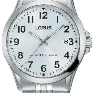 Lorus Herrklocka RS975CX9 Classic Vit/Stål Ø38 mm