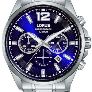 Lorus Herrklocka RT383JX9 Sports Blå/Stål Ø43 mm