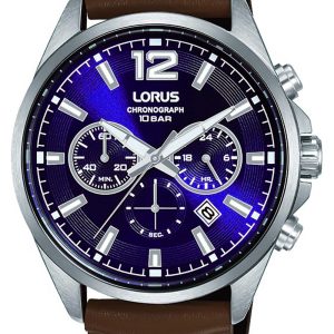 Lorus Herrklocka RT387JX9 Sports Blå/Läder Ø43 mm