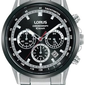 Lorus Herrklocka RT397JX9 Sport Svart/Stål Ø42 mm