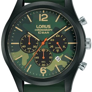 Lorus Herrklocka RT399HX9 Sports Grön/Plast Ø44 mm