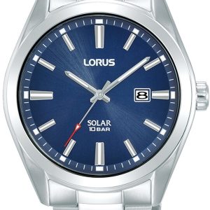 Lorus Herrklocka RX329AX9 Solar Blå/Stål Ø42 mm