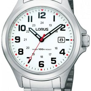 Lorus Herrklocka RXH03IX5 Vit/Stål Ø42 mm