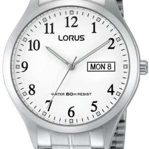 Lorus Herrklocka RXN01DX5 Classic Vit/Stål Ø37 mm