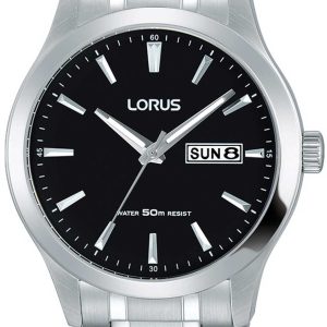 Lorus Herrklocka RXN23DX9 Classic Svart/Stål Ø39 mm