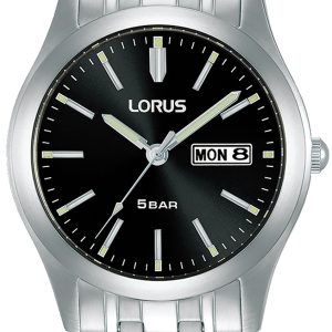 Lorus Herrklocka RXN67DX9 Classic Svart/Stål Ø38 mm