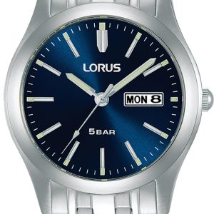 Lorus Herrklocka RXN69DX9 Classic Blå/Stål Ø38 mm