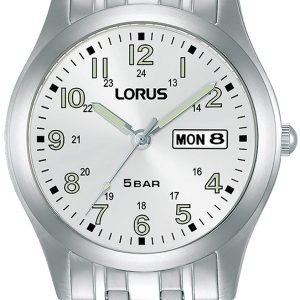 Lorus Herrklocka RXN75DX5 Classic Silverfärgad/Stål Ø38 mm