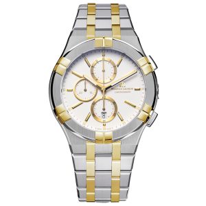 Maurice Lacroix Aikon AI1118-PVY03-130-1 - Herr - 42 mm - Analogt - Quartz - Safirglas