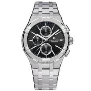 Maurice Lacroix Aikon AI1118-SS002-330-1 - Herr - 42 mm - Analogt - Quartz - Safirglas