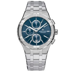 Maurice Lacroix Aikon AI1118-SS002-430-1 - Herr - 42 mm - Analogt - Quartz - Safirglas