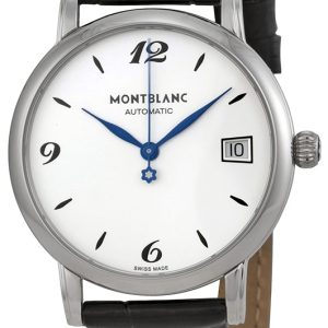 Montblanc Damklocka 111590 Star Champagnefärgad/Läder Ø34 mm