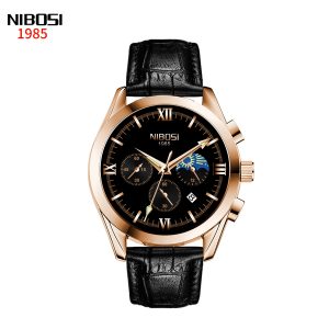 Nibosi Lumos Rose Gold Black